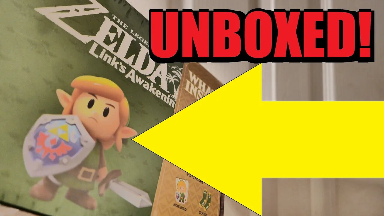 Unboxing ANOTHER Culture Fly Legend of Zelda Link's Awakening Box.