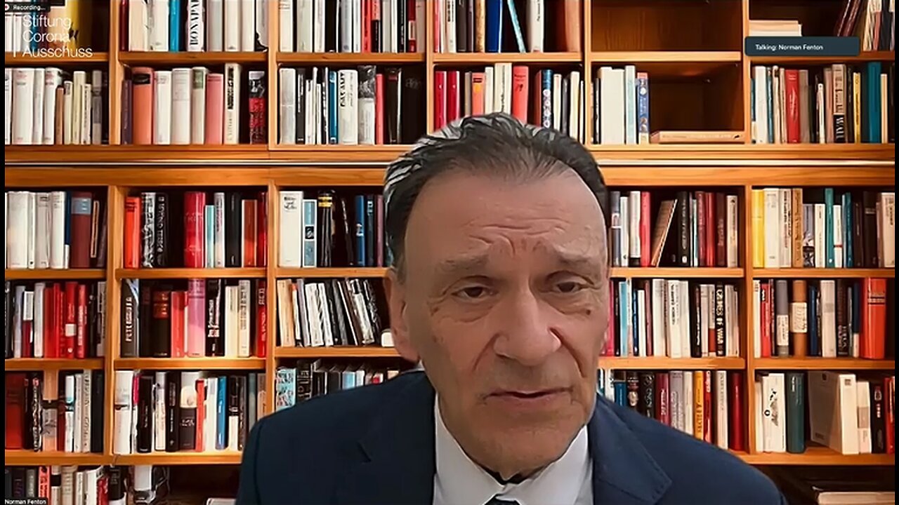 Professor Fenton On The Manipulation Of Statistics In The Last Couple Of Years