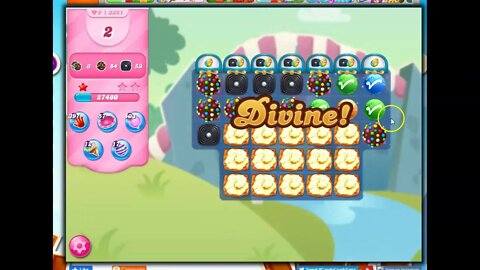 Candy Crush Level 3361 Talkthrough, 8 Moves 0 Boosters