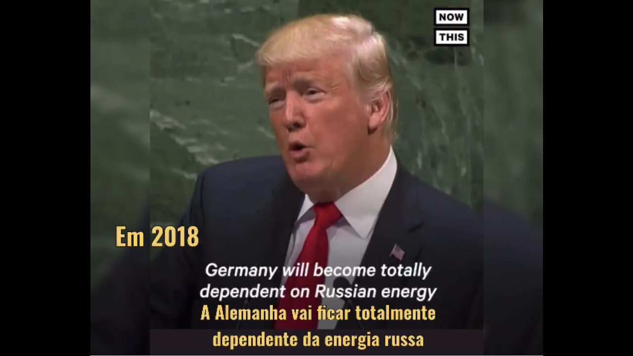 Alemães caçoaram quando Trump avisou que ficariam à mercê dos russos