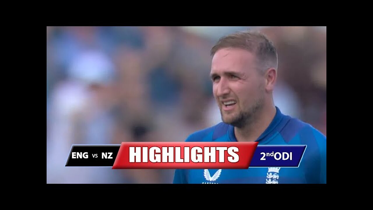 2nd ODI | Highlights | New Zealand Tour Of England | 10th September 2023