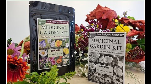 MEDICINAL GARDEN KIT - TURN YOUR BACKYARD INTO A PHARMACY– BRAND NEW!