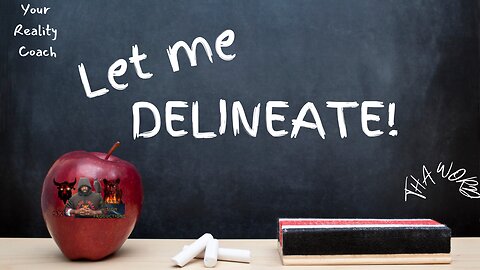 Let me Delineate:what ever is in you comes out