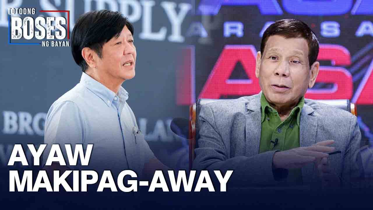 FPRRD, ayaw magkaroon ng frontal confrontation laban kay PBBM