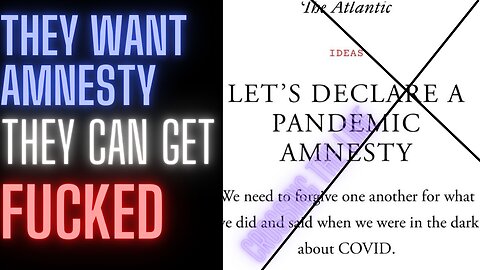 Stick your pandemic amnesty