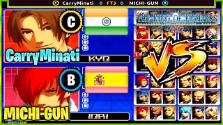 The King of Fighters 2002 (CarryMinati Vs. MICHI-GUN) [India Vs. Spain]