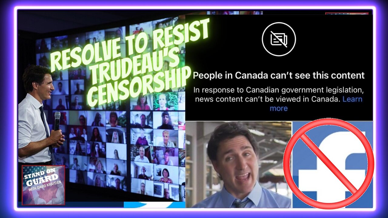 Why Did Trudeau Make Facebook / Meta News Disappear? SOG Clip #BillC-11 #BillC18