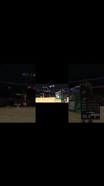 NBA 2k22 3 Point Contest Michael Jordan #shorts