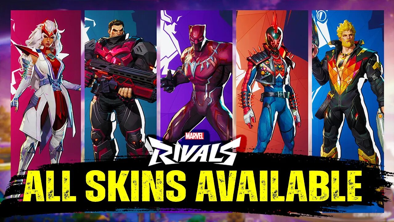 OFFICIAL! Every Marvel Rivals Skins Available!