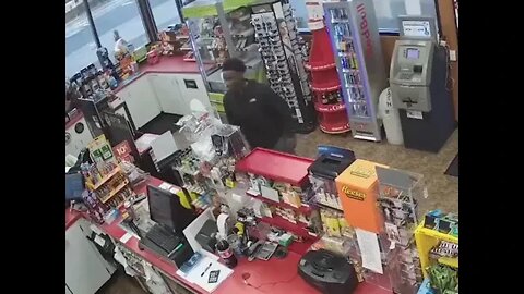 Store clerk collapses, instead of helping him, bystanders rob him and then steal from the cash