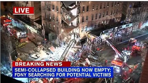 Building Collapse Reaction