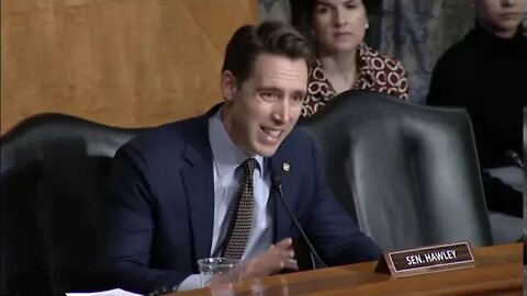 Senator Hawley questions FBI Inspector General on FISA Warrant of 2016 Trump Campaign