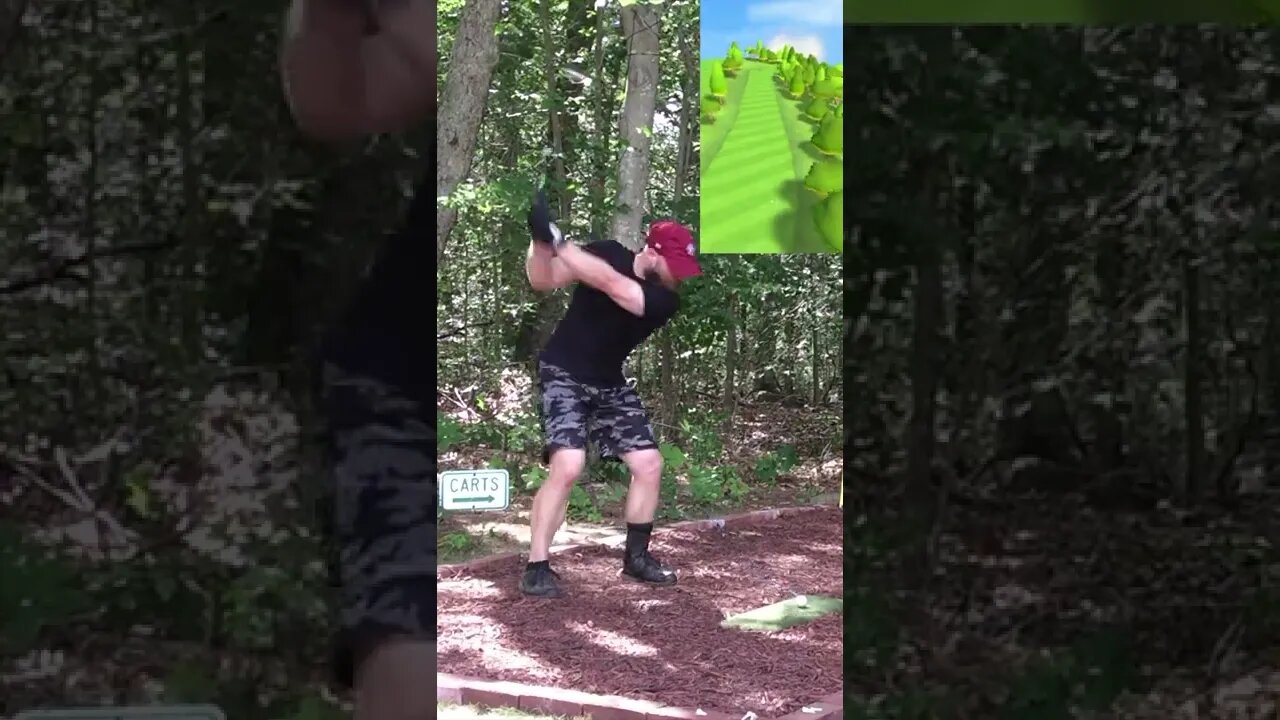 Hole 7 - Castine GC #Shorts #Golf #GarminR10 #SimGolf #YoutubeShorts