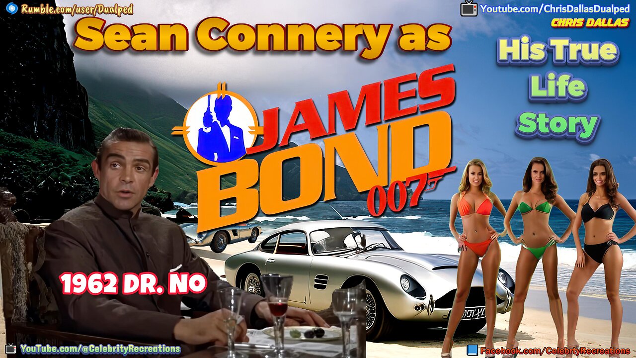 The True Life Story Of Sean Connery & His Days As 007 James Bond