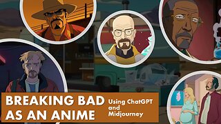 Breaking Bad as a Studio Ghibli Anime using ChatGPT and Midjourney