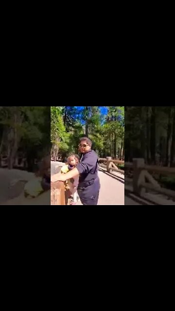 Lower Yosemite Falls In September #shorts