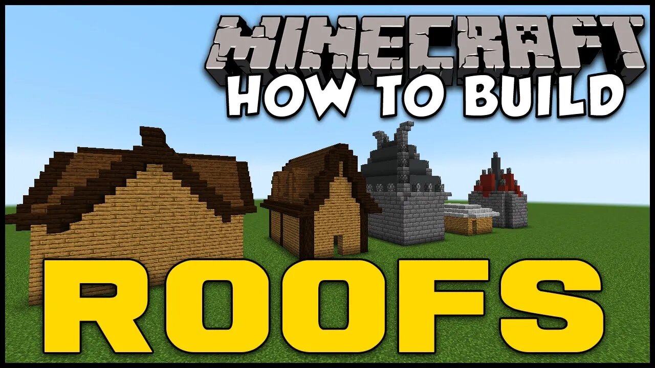 5 Roof Designs You Should Know | Minecraft How To Build