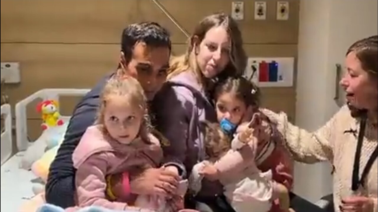 Israeli Father Reunited With Family Who Was Held Hostage By Hamas