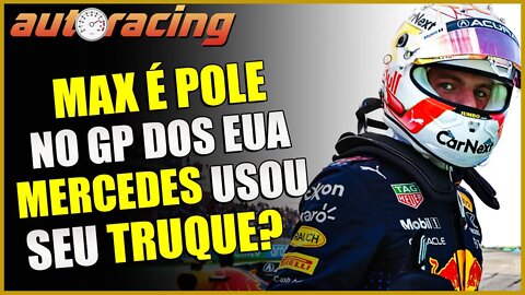 MERCEDES USOU SEU TRUQUE NA CLASSIFICAÇÃO DO GP DOS ESTADOS UNIDOS EM AUSTIN? MAX VERSTAPPEN É POLE!