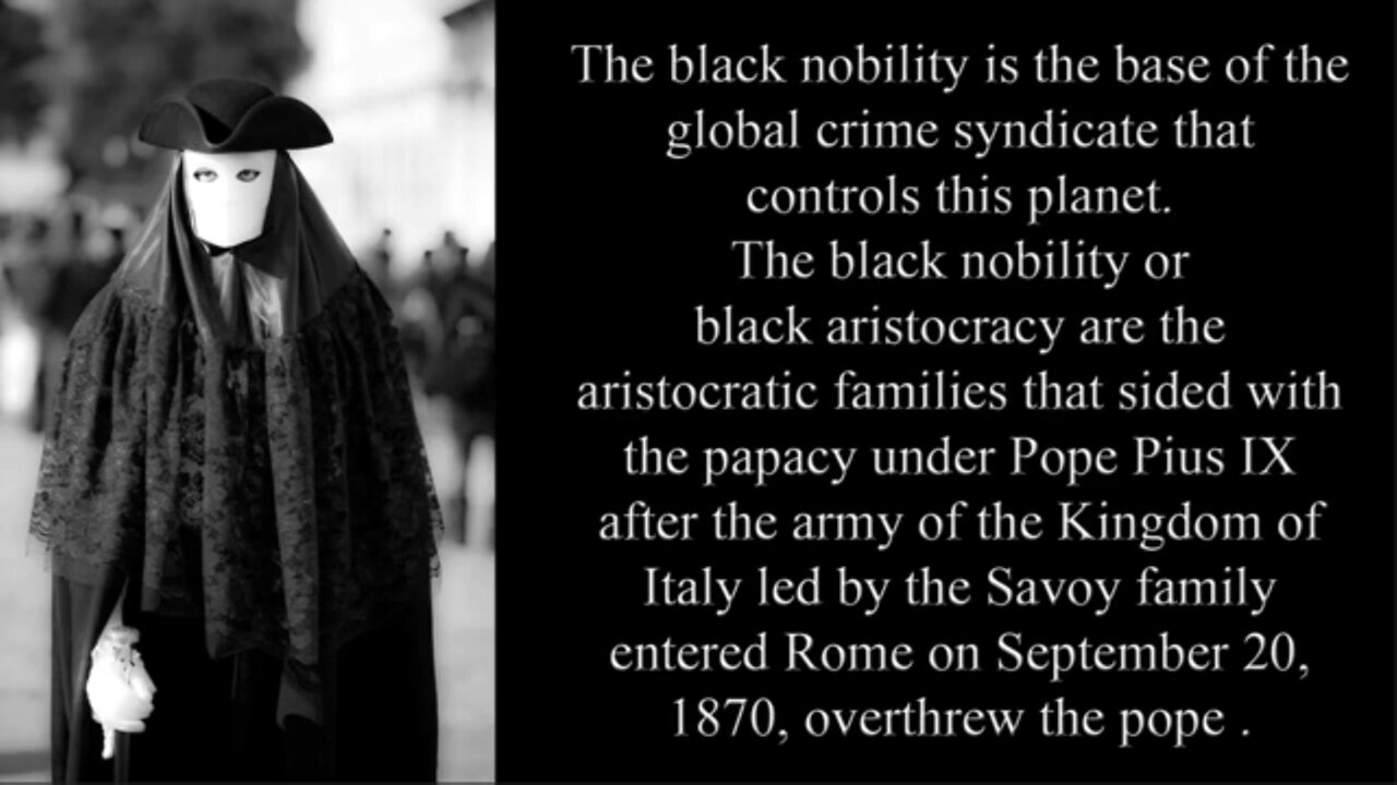 THE BLACK NOBILITY - WHO REALLY RULES THE WORLD