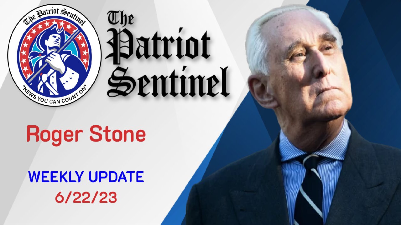 Roger Stone Interview on Hunter Biden Sweetheart Deal, Weaponization of the DOJ & FBI, Ineffective House HOP | Patriot Sentinel Podcast