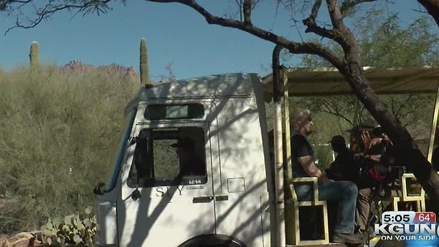 Free electric bus to Sabino Canyon for the holidays