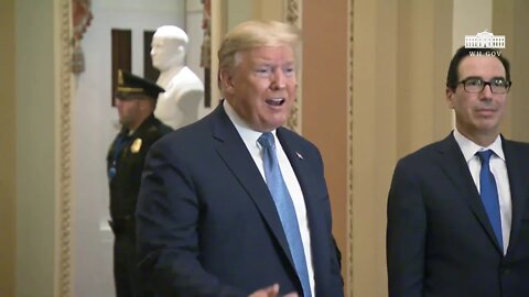 President Trump Delivers Remarks on the Coronavirus after Meeting with Republican Senators