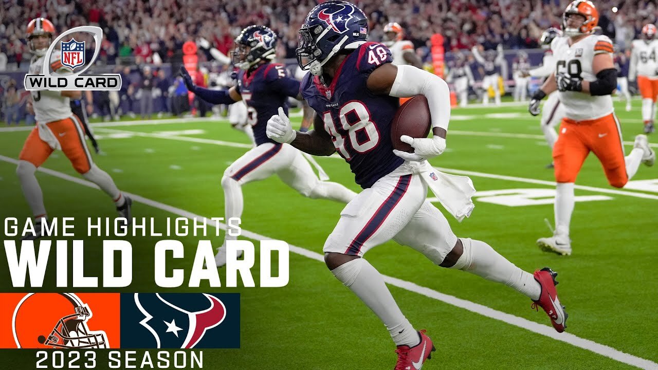 Cleveland Browns vs. Houston Texans Game Highlights | NFL 2023 Super Wild Card Weekend