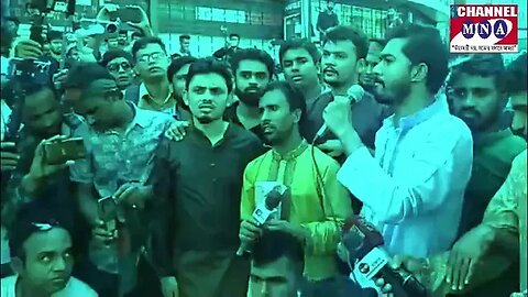 ভিপি নুরের গণ অধিকার পরিষদ নির্বাচন কমিশন ঘেরাও করতে গিয়ে পুলিশকে হুমকি দিলেন।