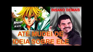 REACT Rap do Meliodas (Nanatsu no Taizai) - PECADO DA IRA BLAZE 11 feat. @Basara - MELHOR DO MUNDO