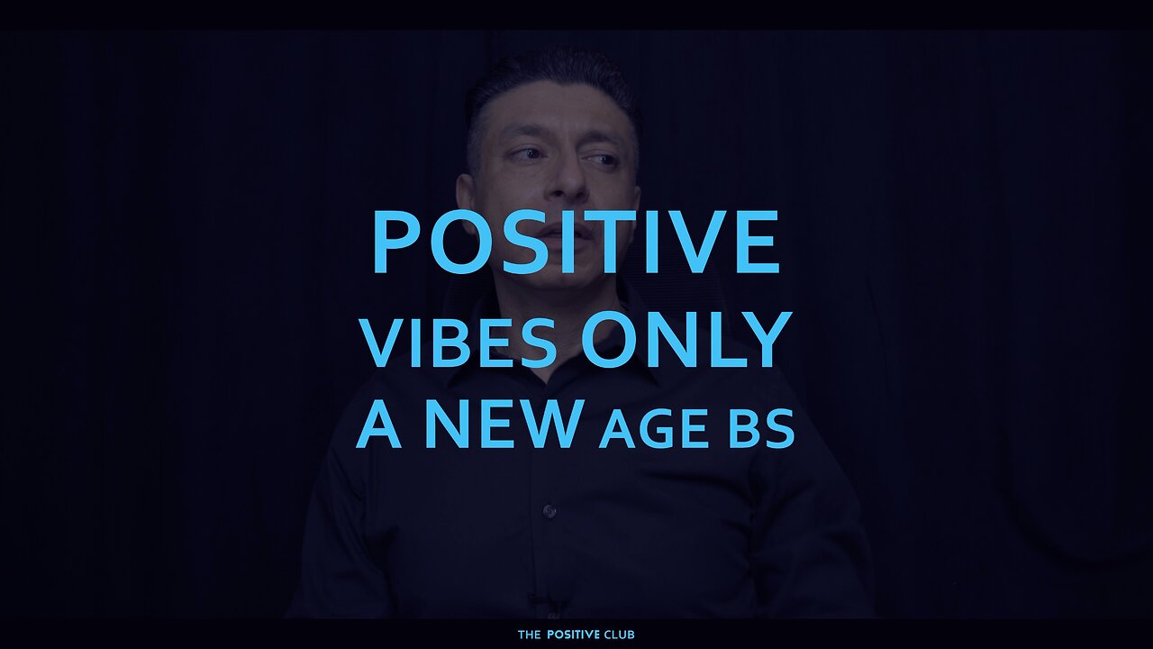 Positive vibes only a new age BS