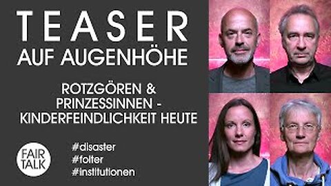 Auf Augenhöhe - KINDERFEINDLICHKEIT HEUTE