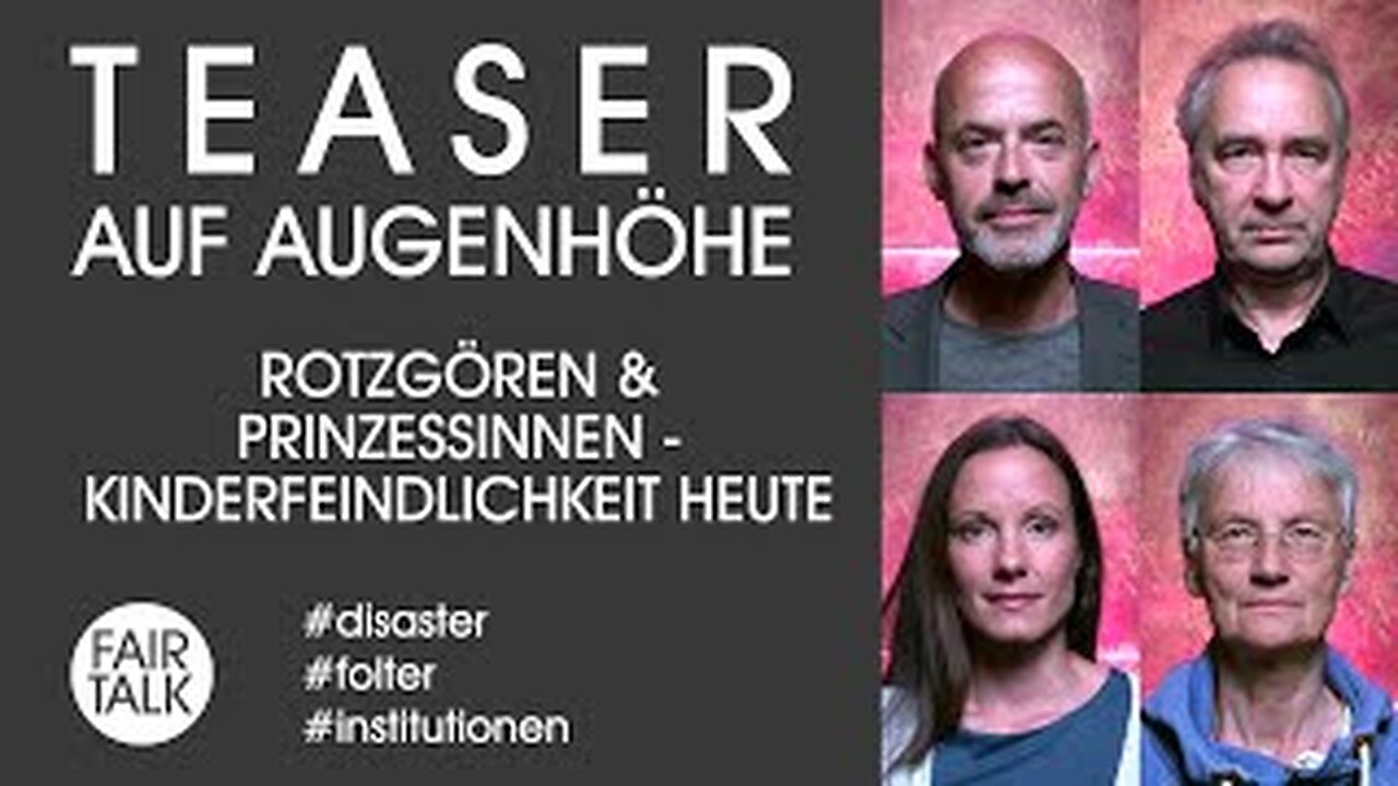 Auf Augenhöhe - KINDERFEINDLICHKEIT HEUTE
