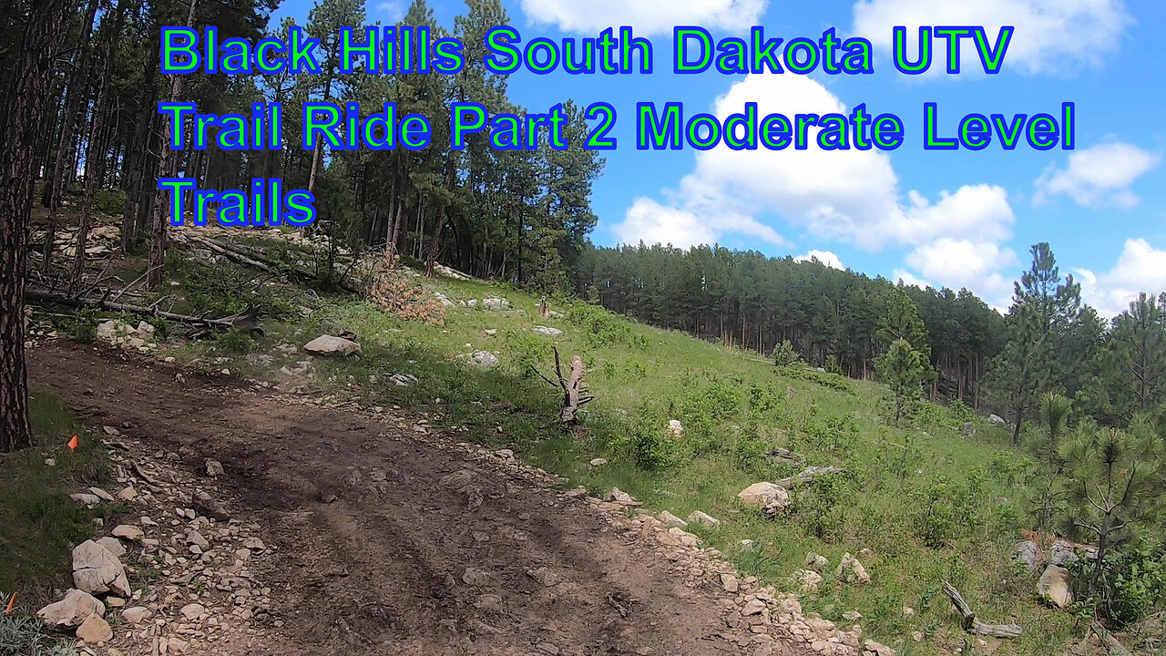 Black Hills South Dakota UTV Trail Ride Part 2 Moderate Skill Trails