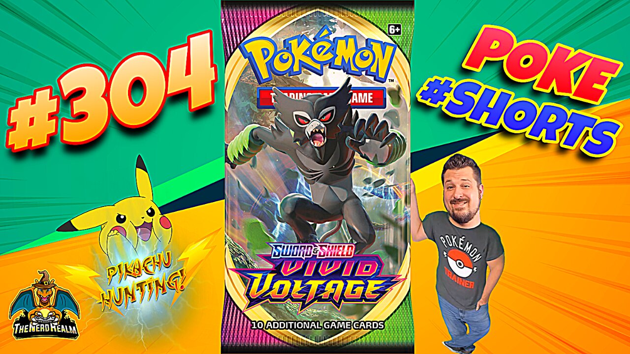 Poke #Shorts #304 | Vivid Voltage | Pikachu Hunting | Pokemon Cards Opening