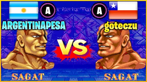 Street Fighter II': Champion Edition (ARGENTINAPESA Vs. goteczu) [Argentina Vs. Chile]