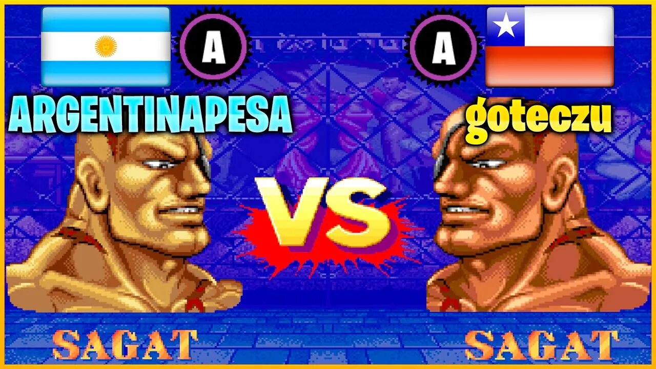 Street Fighter II': Champion Edition (ARGENTINAPESA Vs. goteczu) [Argentina Vs. Chile]