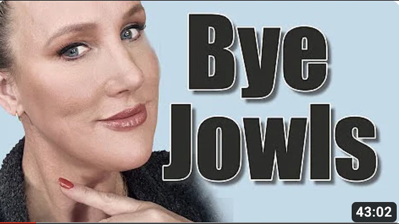 Bye Jowls // How to Get Rid of Sagging Jowls