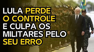 LULA DESESPERADO declara GUERRA contra FORÇAS ARMADAS e MILITARES BOLSONARISTAS