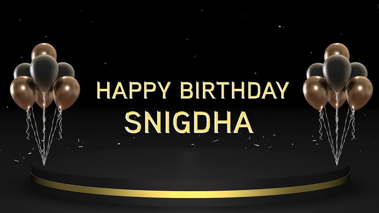 Wish you a very Happy Birthday Snigdha