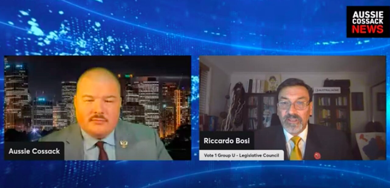 Lieutenant Colonel Riccardo Bosi LIVE - 20.03.23 - with Aussie Cossack