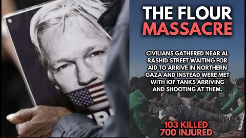 Julian Assange & Crisis In Gaza Are Connected