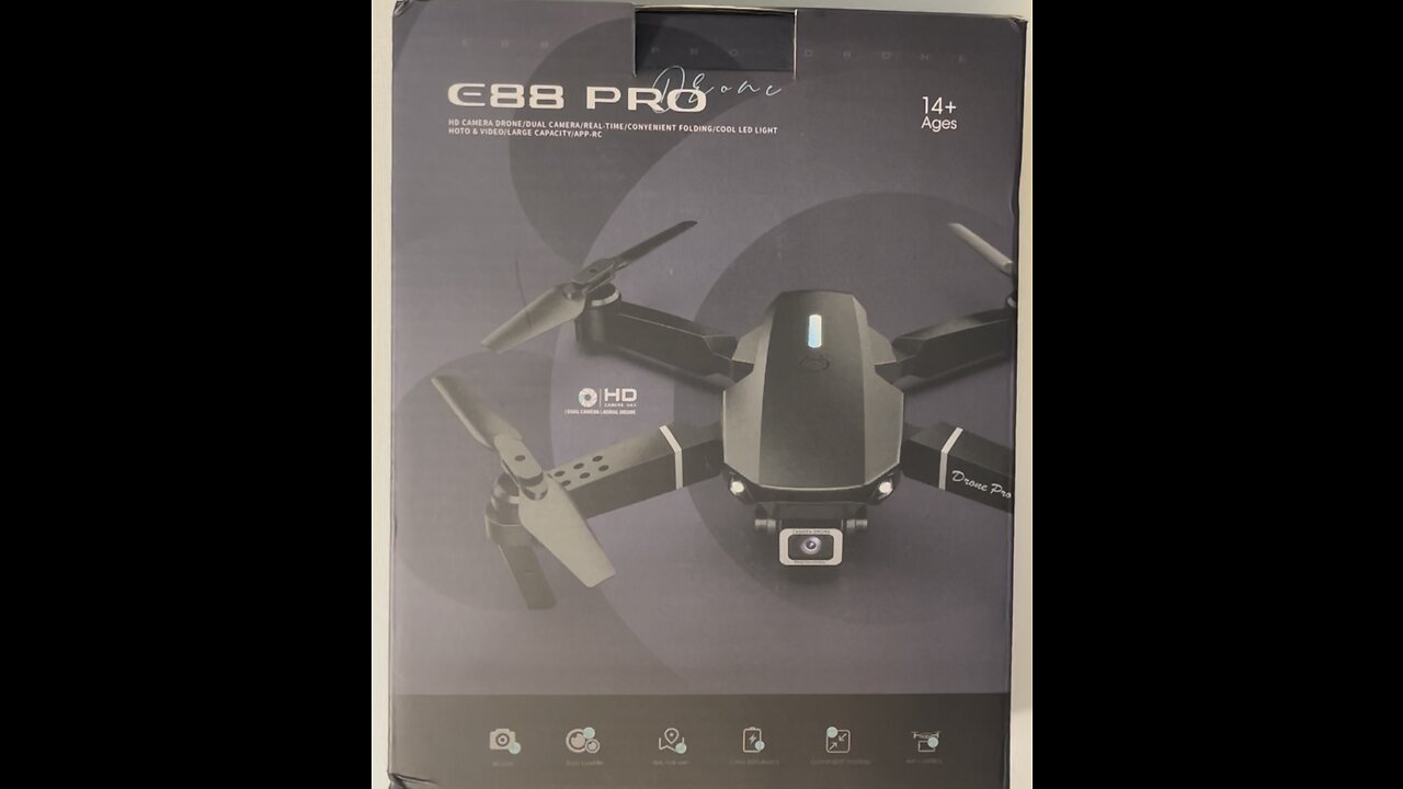 RCFPVPro 4 axis drone with built in camera