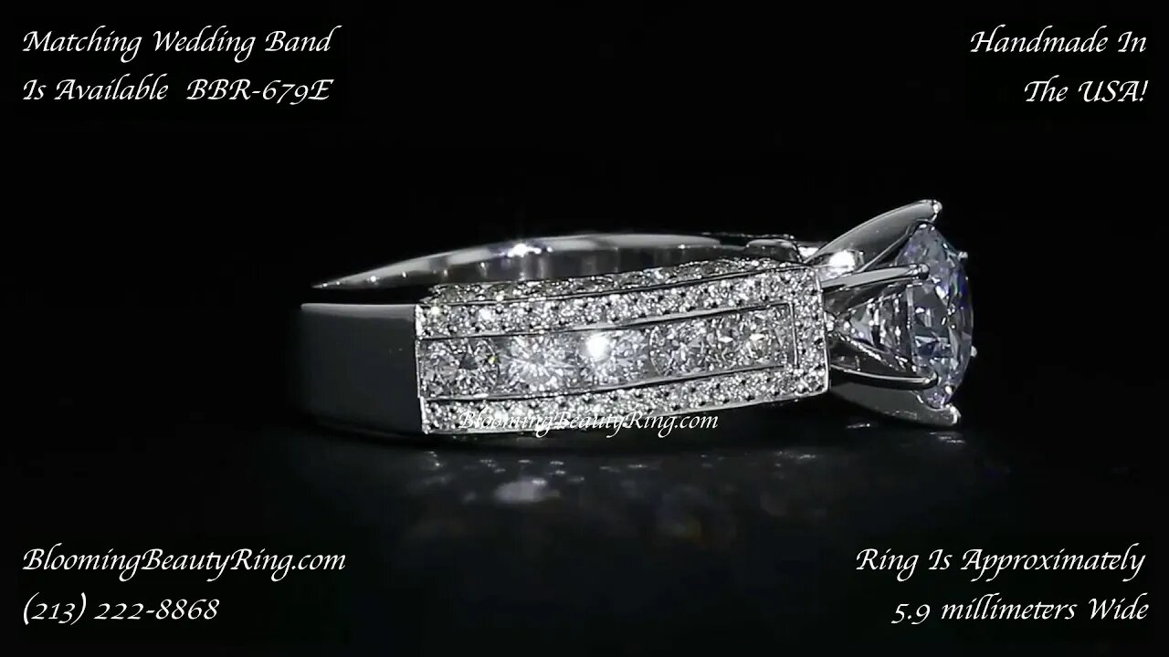 BBR 679E Engagement Ring With Optional Wedding Band Available