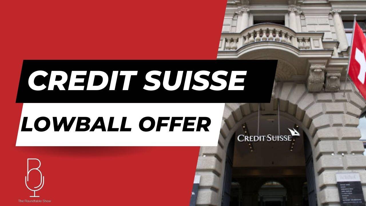 🚨 BANKING MELTDOWN: CREDIT SUISSE ACQUISITION BY UBS