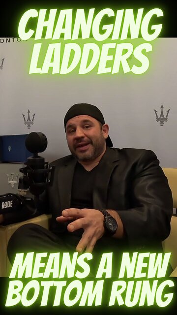 Changing Ladders Means A New Bottom Rung!