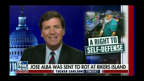 Tucker Carlson talks about the bodega clerk who was charged with murder after defending