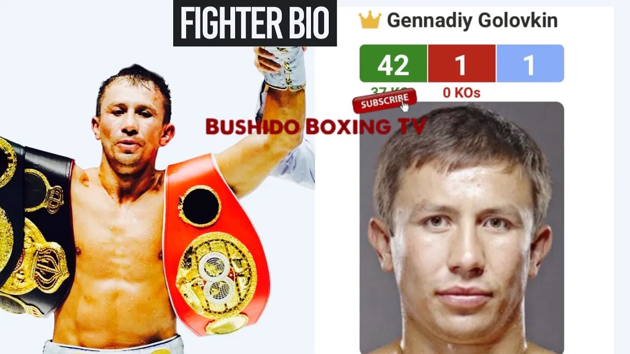 Fighter Bio: Gennady “GGG” Golovkin