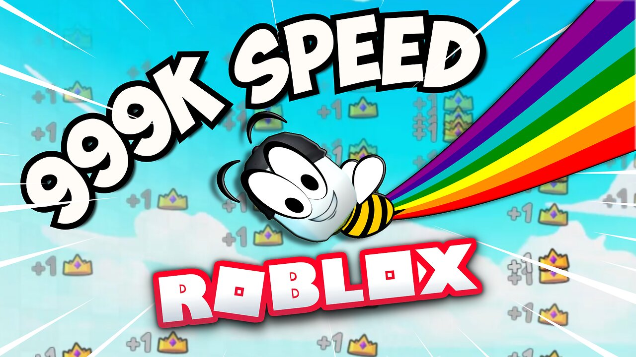 IM THE FASTEST BEE ! ( Bee Run Roblox )