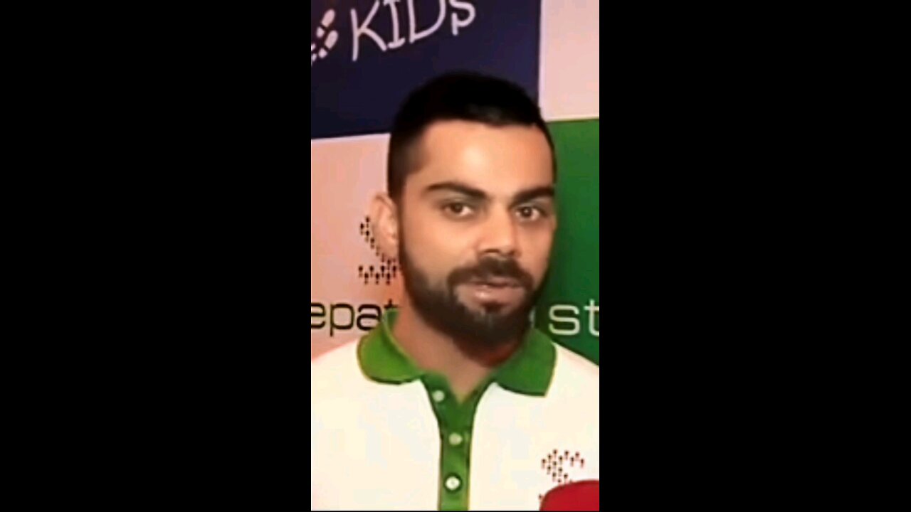 Virat Kohli speaking about Herbalife